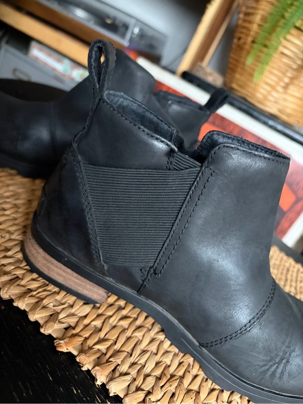 Sorel Leather Emelie Chelsea Ankle Waterproof Bootie